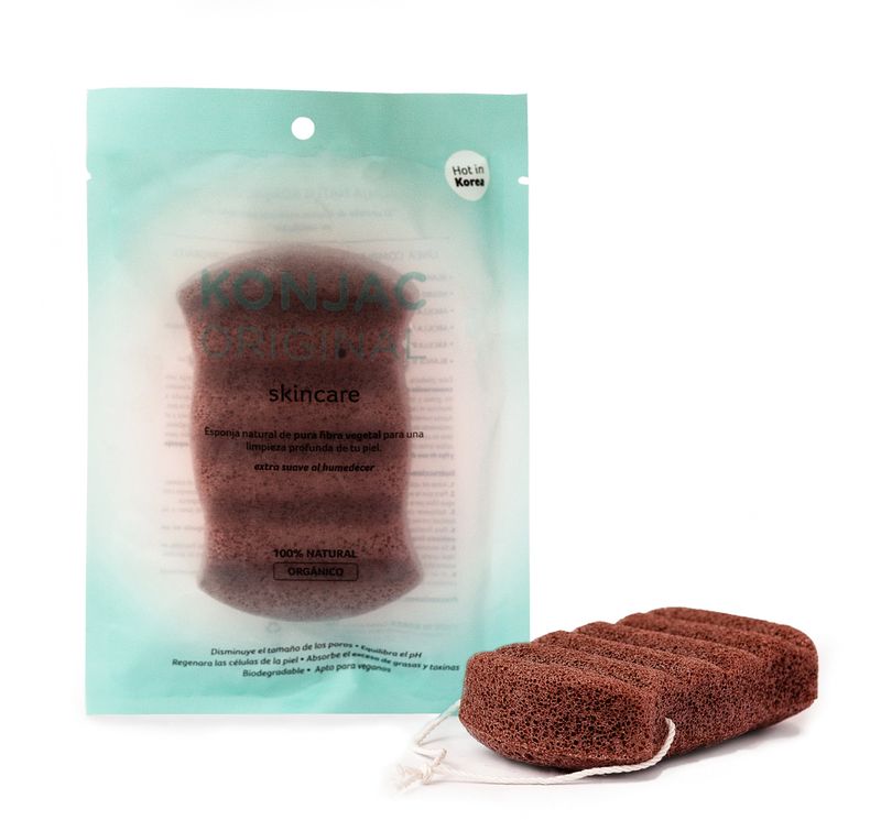 Esponja-Corporal-Roja-6-olas.-90--Konjac-10--Arcilla-Roja-Frances-
