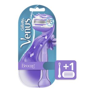 Maquina Para Afeitar Recargable Breeze + 1 Cartucho