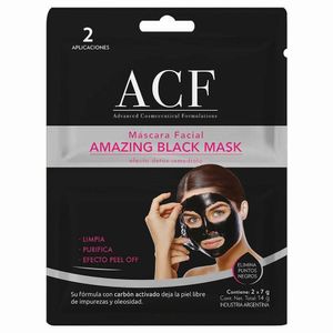 Mascarilla Facial Peel Off Liquida Amazing Black