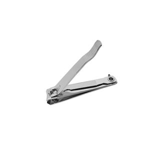 Alicate Corta Uñas Plateado Con Brillos