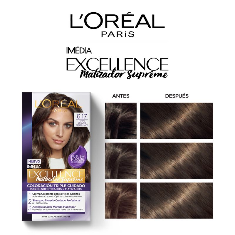 Kit-Coloracion-Excellence-Matizador-Supreme-6.17-Rubio-Oscuro