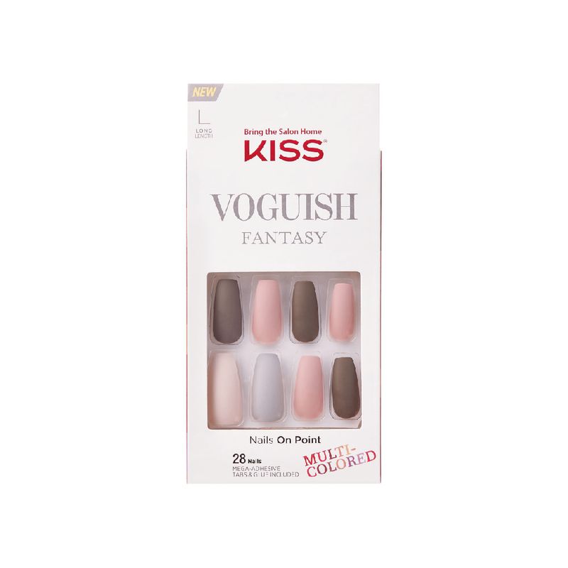 Uñas-Postizas-Kiss-Voguish-Fantasy-Glue-On-Nails