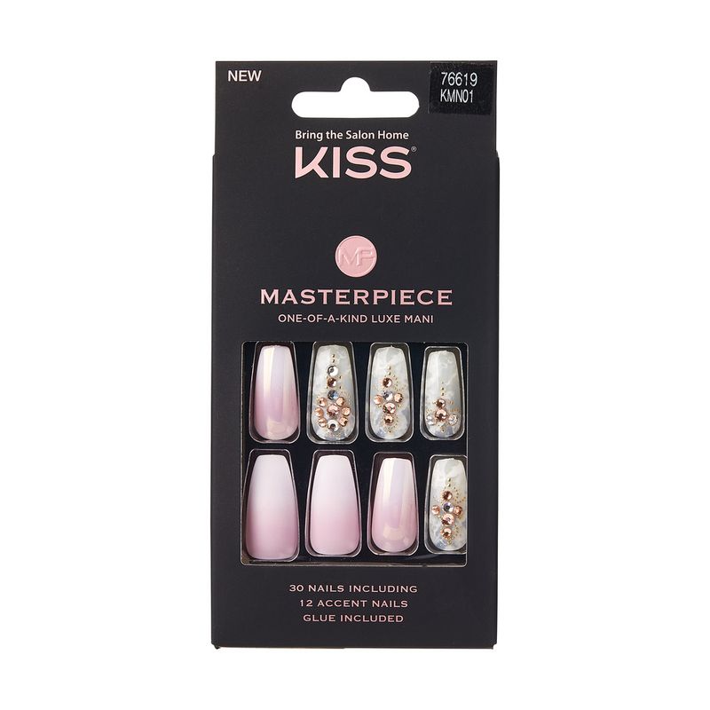 Uñas-Postizas-Kiss-Masterpiece-Glue-On-Nails