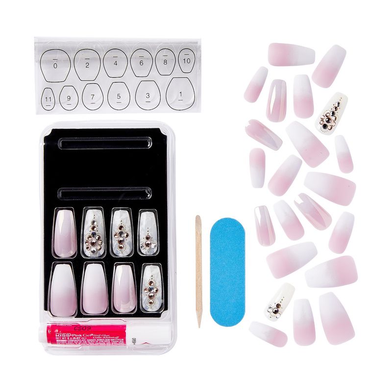 Uñas-Postizas-Kiss-Masterpiece-Glue-On-Nails