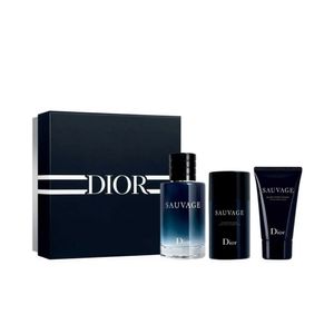 Set Dior Sauvage EDT 100 Ml + After Shave + Deo