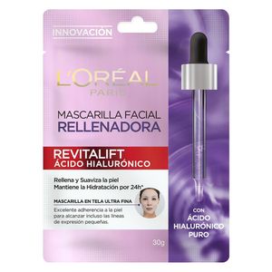 Mascarilla Facial Con Ácido Hialurónico Revitalift