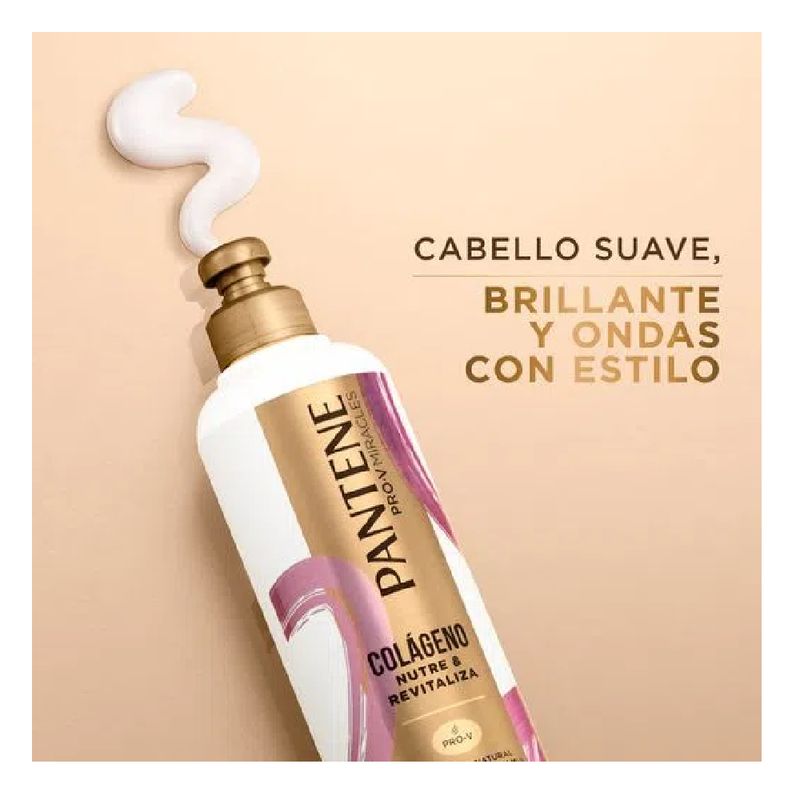 Crema para Peinar Pro-V Miracles Colágeno