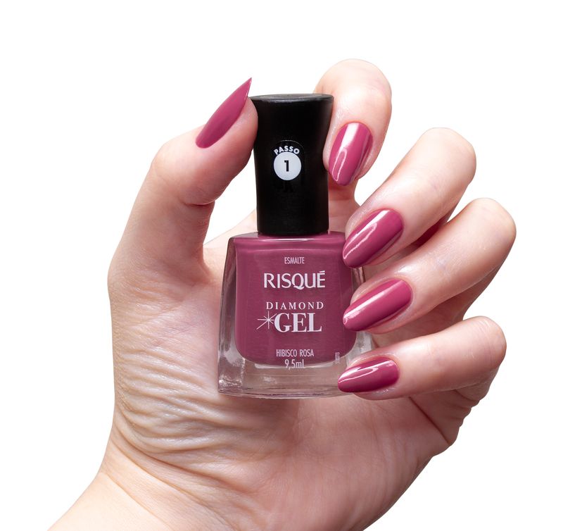 Esmalte-De-Uñas-En-Gel-Diamond--Hibisco-Rosa