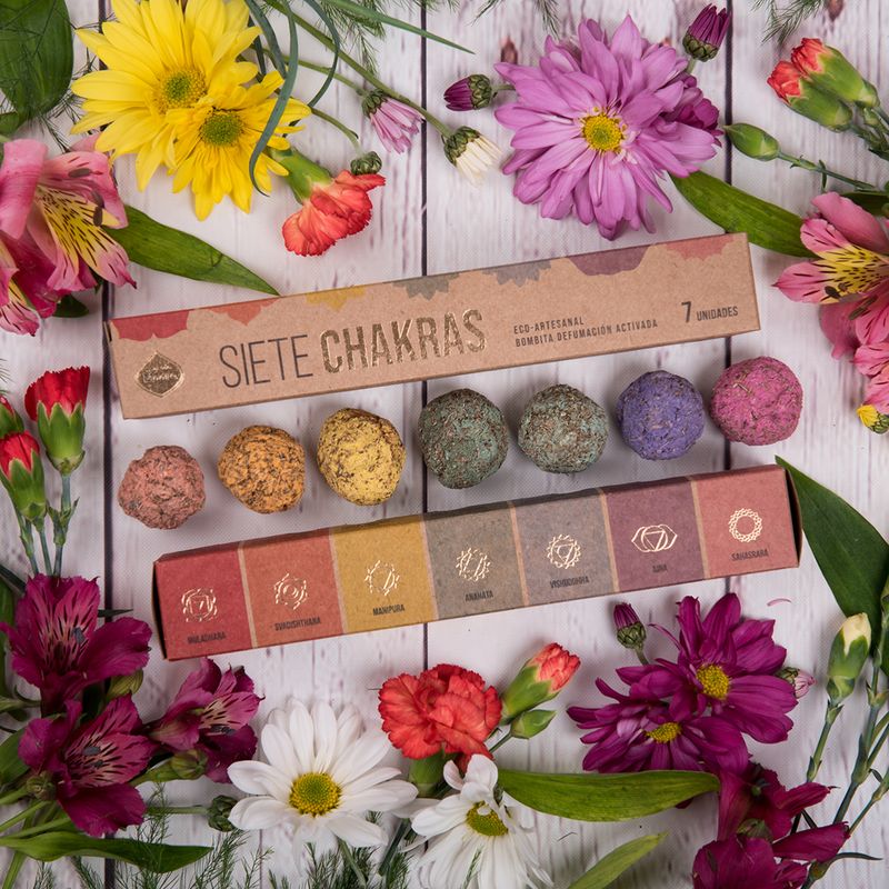 Bombitas de Defumación Activada Siete Chakras