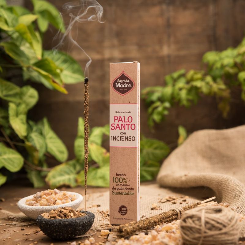 Sahumerios de Palo Santo con Incienso