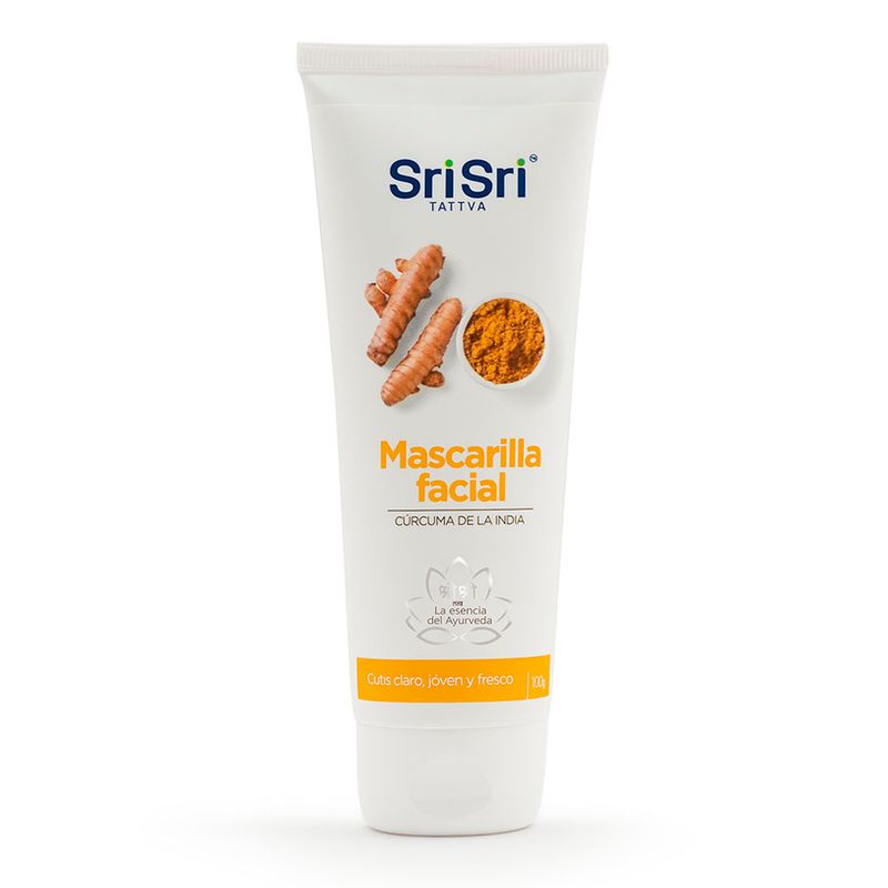 Sri-Sri-Tattva-Mascarilla-Facial-Con-Curcuma-