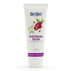 Gel Exfoliante Con Aloe Vera, Limón y Uva