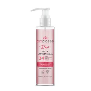 Gel De Limpieza Facial 3 En 1 Rose