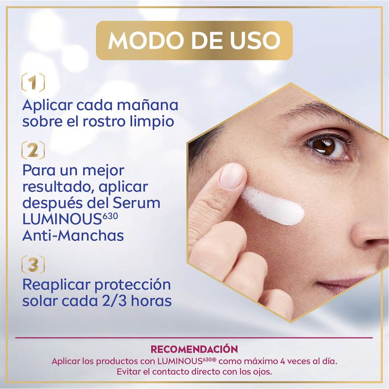 Crema-Antimanchas-De-Dia-Luminous630-Fps-50-