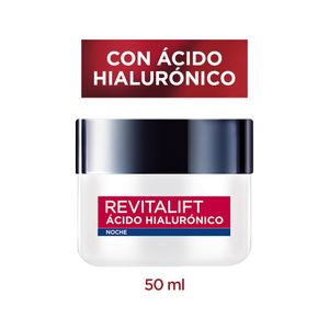 Crema Facial Noche Con Ácido Hialurónico Revitalift