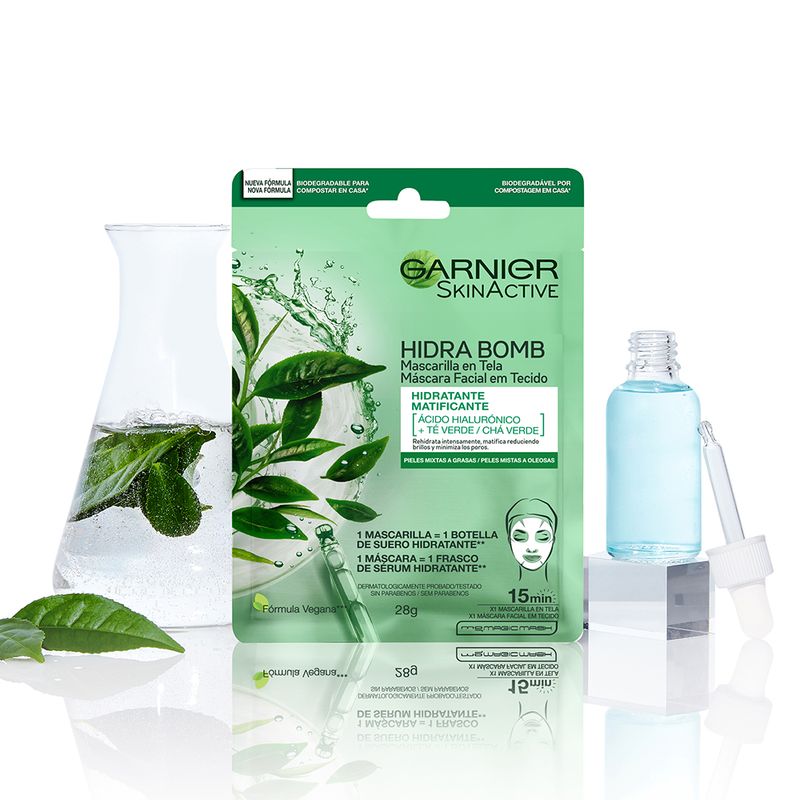 Mascarilla-Garnier-Skinactive-Green-Tea