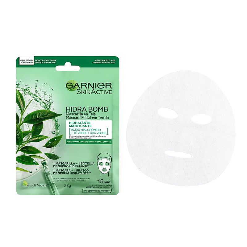 Mascarilla-Garnier-Skinactive-Green-Tea