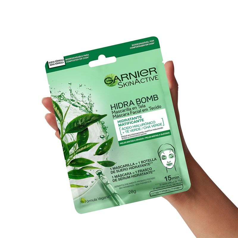 Mascarilla-Garnier-Skinactive-Green-Tea