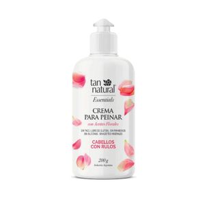 Crema Para Peinar Con Aceites Florales Para Rulos