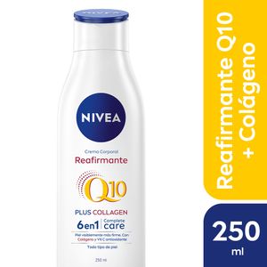 Crema Corporal Reafirmante Q10 + Colágeno 6 en 1