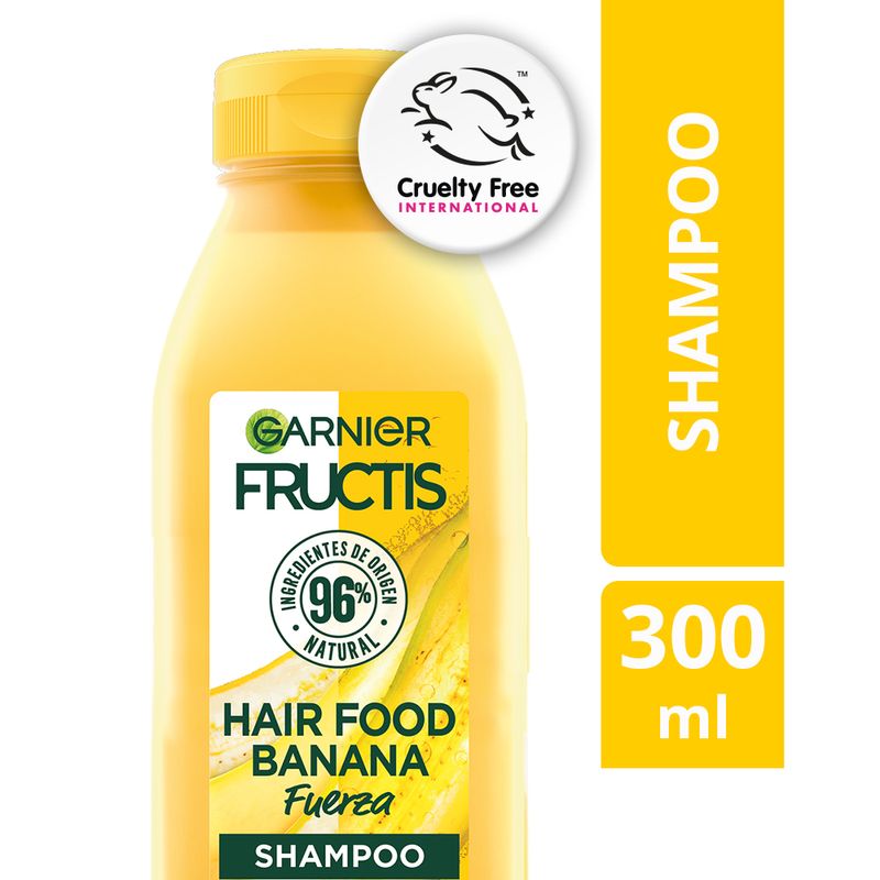 Shampoo-Hair-Food-Banana-Fructis-Garnier-300Ml