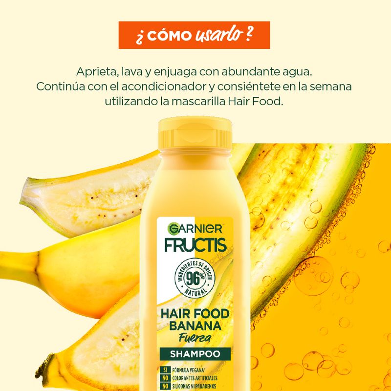 Shampoo-Hair-Food-Banana-Fructis-Garnier-300Ml