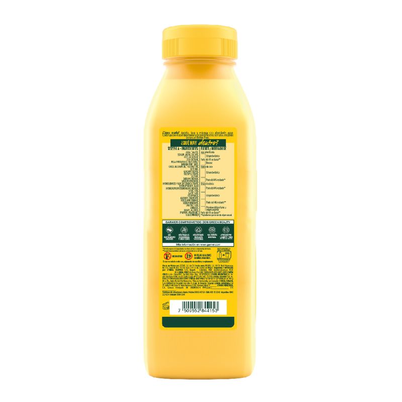 Shampoo-Hair-Food-Banana-Fructis-Garnier-300Ml