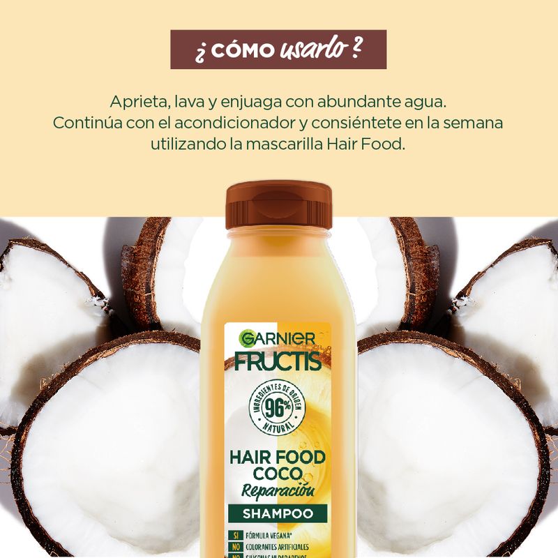 Shampoo-Hair-Food-Coco-Fructis-Garnier-300Ml