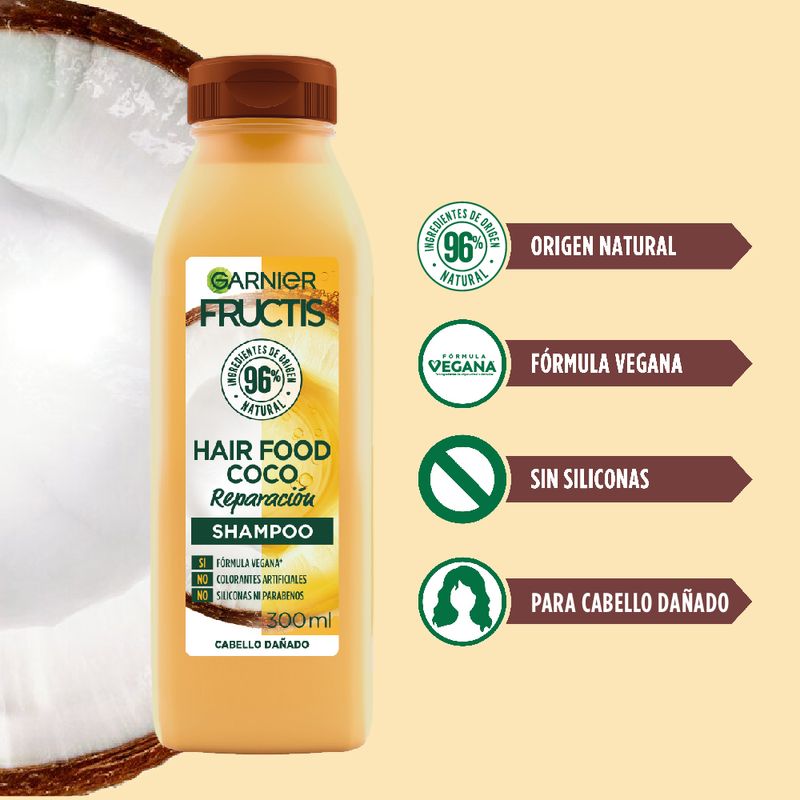 Shampoo-Hair-Food-Coco-Fructis-Garnier-300Ml