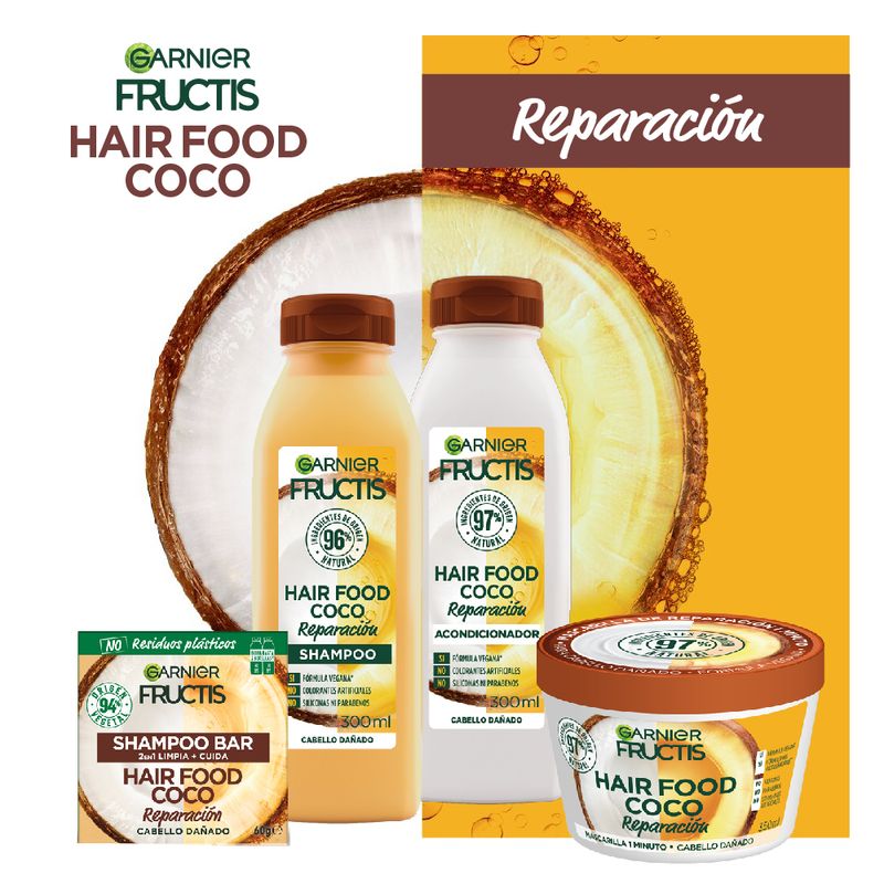 Shampoo-Hair-Food-Coco-Fructis-Garnier-300Ml