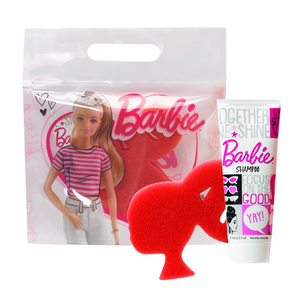 Barbie Kit Barbie Shampoo + Esponja - Perfumerías Pigmento