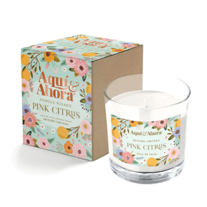 Vela De Soja Pink Citrus Pomelo Rosado