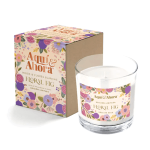 Vela De Soja Floral Fig Higos & Flores