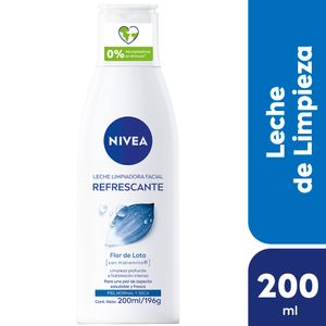 Leche Limpiadora Facial Refrescante Para Piel Normal y Seca