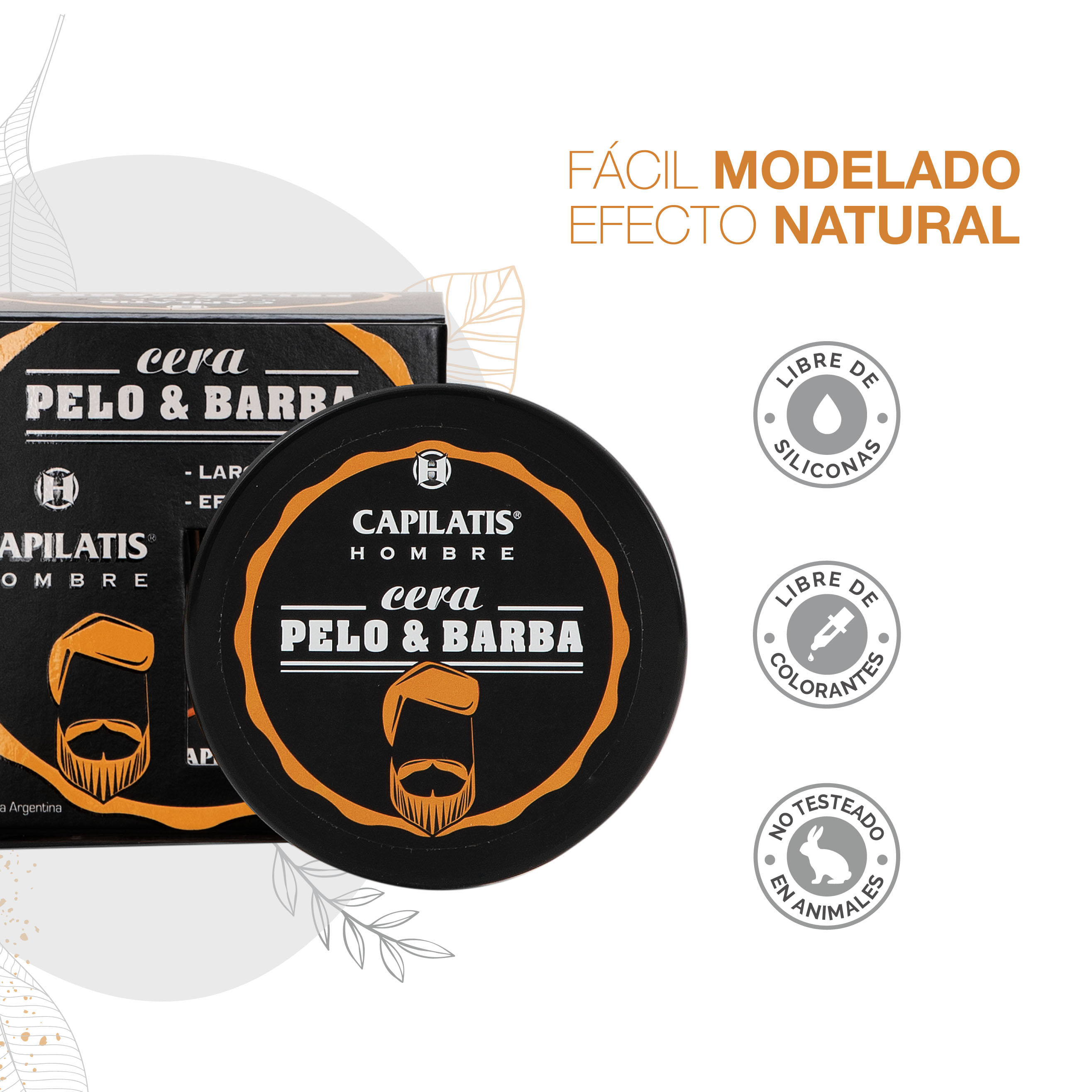 Capilatis Cera Para Cabello Y Barba Perfumer as Pigmento