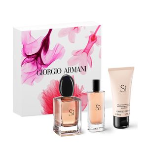 Set Si EDP 50 Ml + Travel Spray + Body Lotion