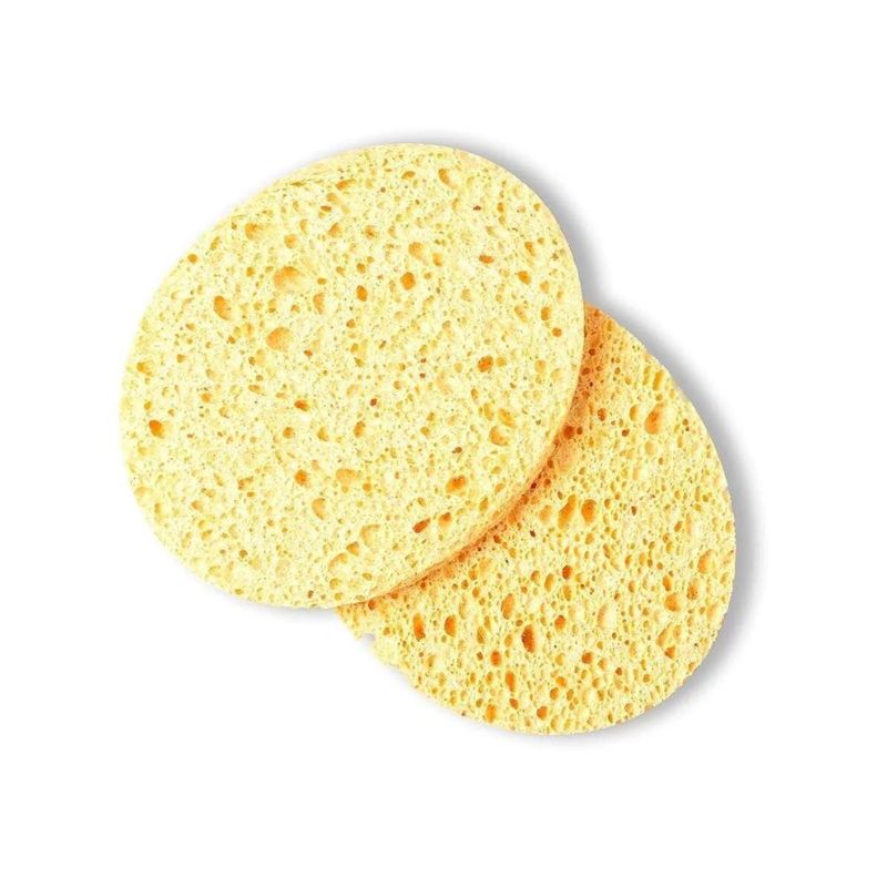 Esponja-Facial-De-Celulosa-Natural-Amarillas