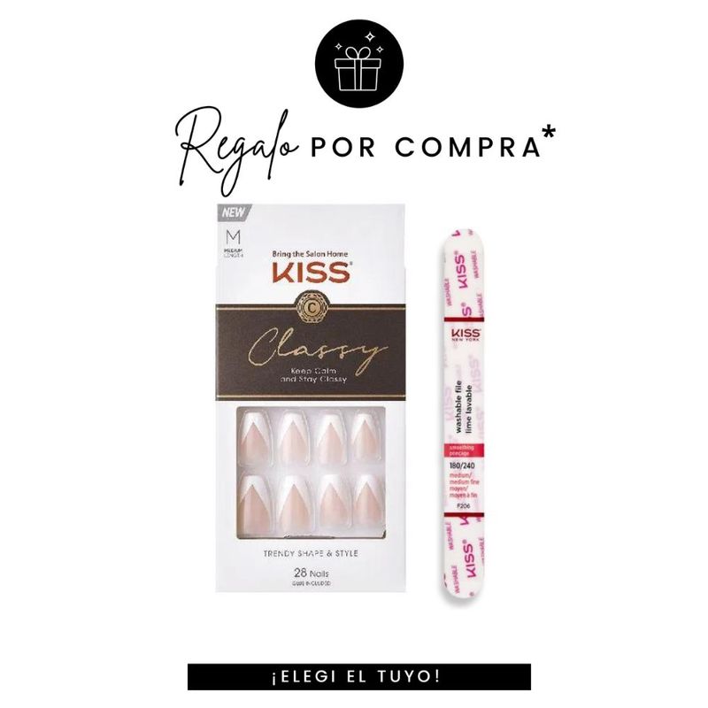 Uñas-Postizas-Kiss-Classy-Glue-On-Nails