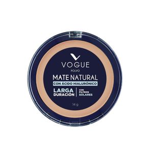 Polvo Compacto Mate Natural con Filtros Solares