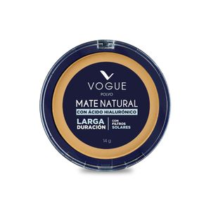 Polvo Compacto Mate Natural con Filtros Solares