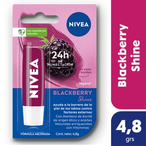 Protector Labial Humectante Blackberry Shine