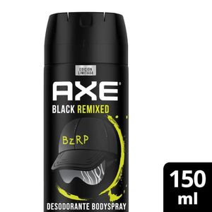 Desodorante Black Remixed Bzrp Edición Limitada