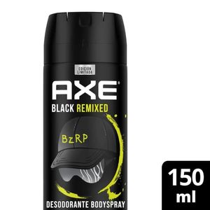 Desodorante Black Remixed Bzrp Edición Limitada
