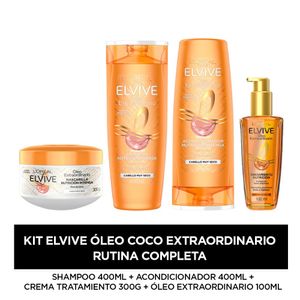 Kit Óleo Coco Extraordinario Rutina Completa