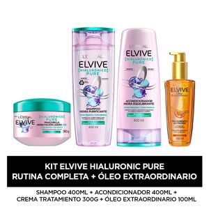 Kit Hialuronic Pure Rutina Completa + Óleo Extraordinario