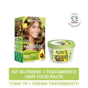 Kit Nutrisse Tono 70 + Tratamiento Hair Food Palta