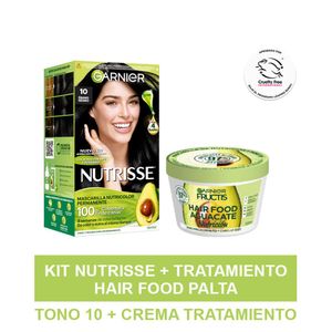 Kit Nutrisse Tono 10 + Tratamiento Hair Food Palta