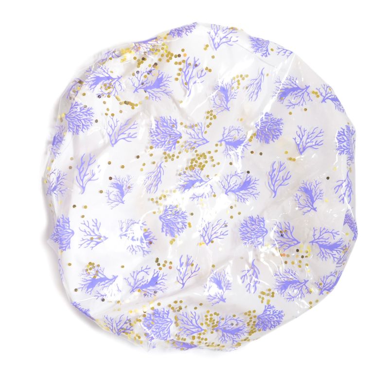 Gorro-De-Baño-Algas-Lilas-