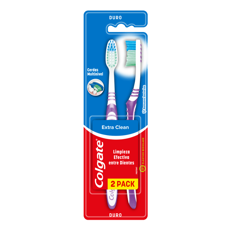 Cepillo-Dental-Extra-Clean-Medio-2X1