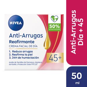 Crema Revitalizante Antiarrugas Con Aceite de Argán 45+